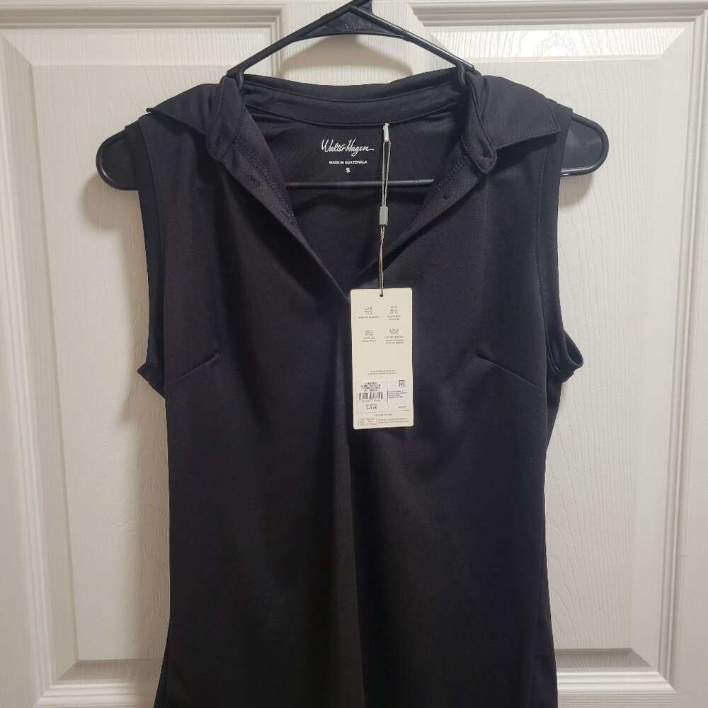 NWT Small Black Walter Hagen sleeveless top
